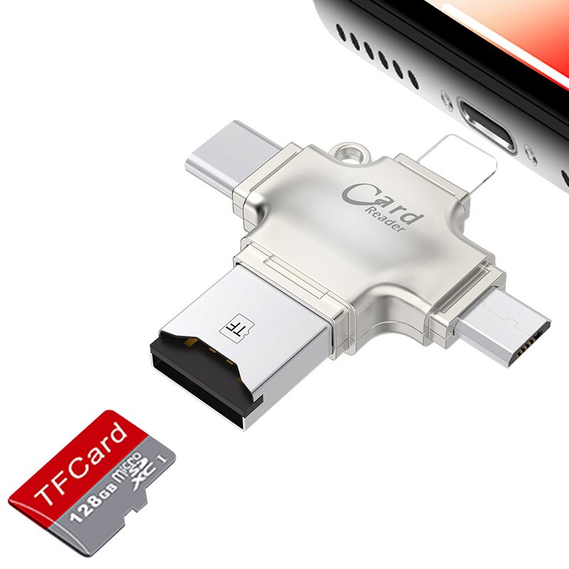 ο ũ USB MicroSD TF ī  ,  11  12 X XS ƽ 6 7 8 ÷ ȵ̵ OTG  е